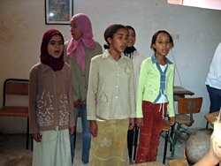 Rentrée scolaire Oulad Bouyahia Skoura, septembre 2007