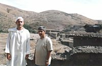 J�r�mie et Mohamed au douar Aghbar