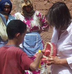 Opération Brosse à dents à Aghane